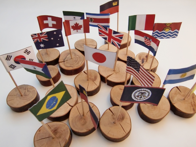 都市→国クイズ