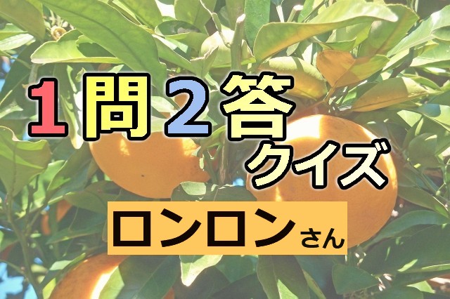 1問2答クイズ【第2弾】│QuizX