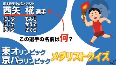 東京オリンピックパラリンピック2020 メダリストクイズ