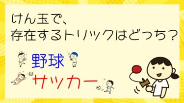 けん玉のトリックあるなしクイズ