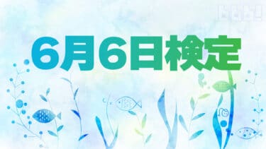6月6日検定