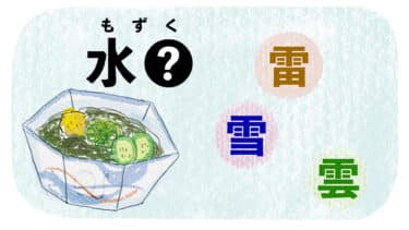 漢字の当て字クイズ